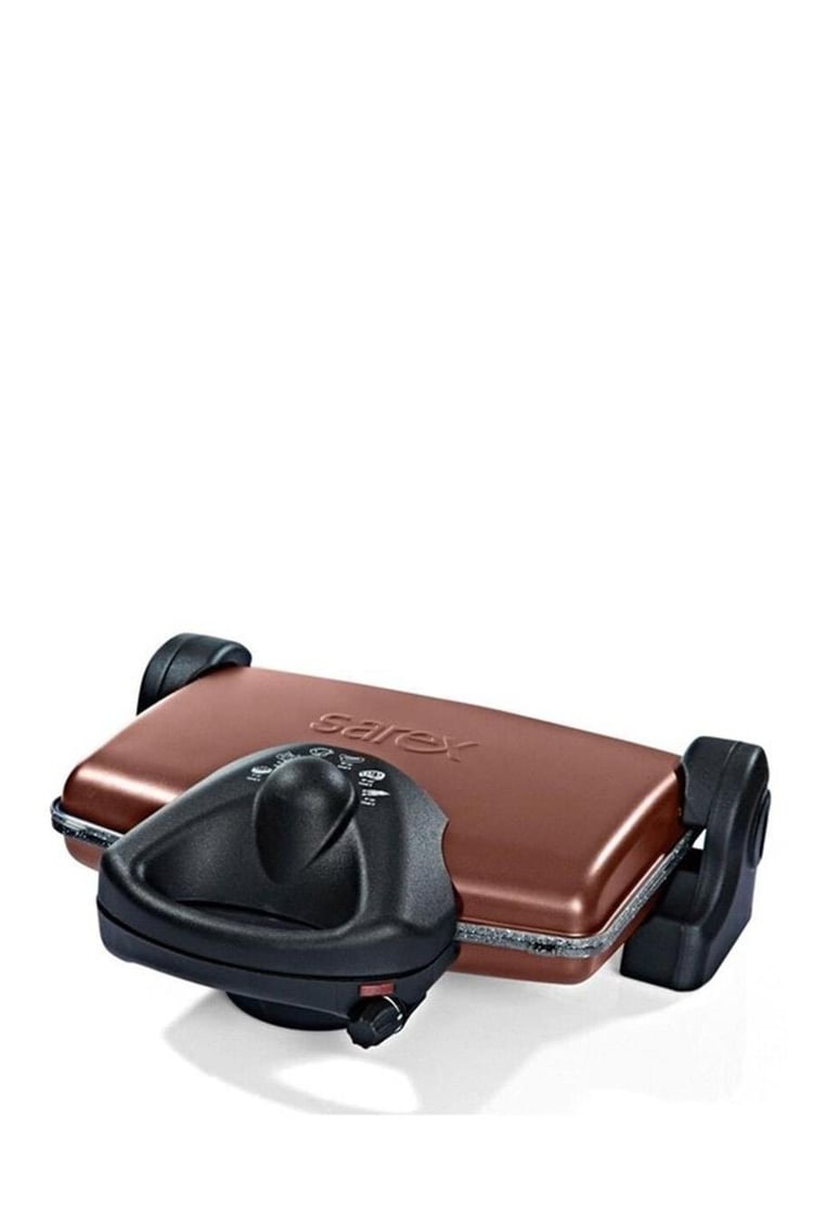 Sarex SR-3400 Kahvaltım Izgara ve Tost Makinesi Rose