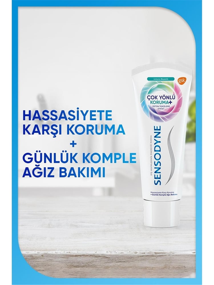 SENSODYNE 75ML COK YONLU KORUMA BEYAZLATICI