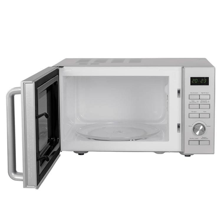Simfer SK-4608 Solo Mikrodalga Fırın 23L Gri Dijital Saat