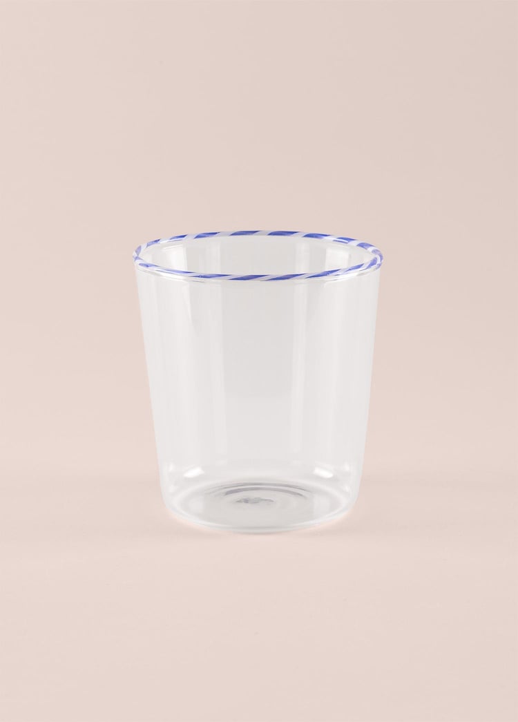 Simple Su Bardağı Mavi 300 ml