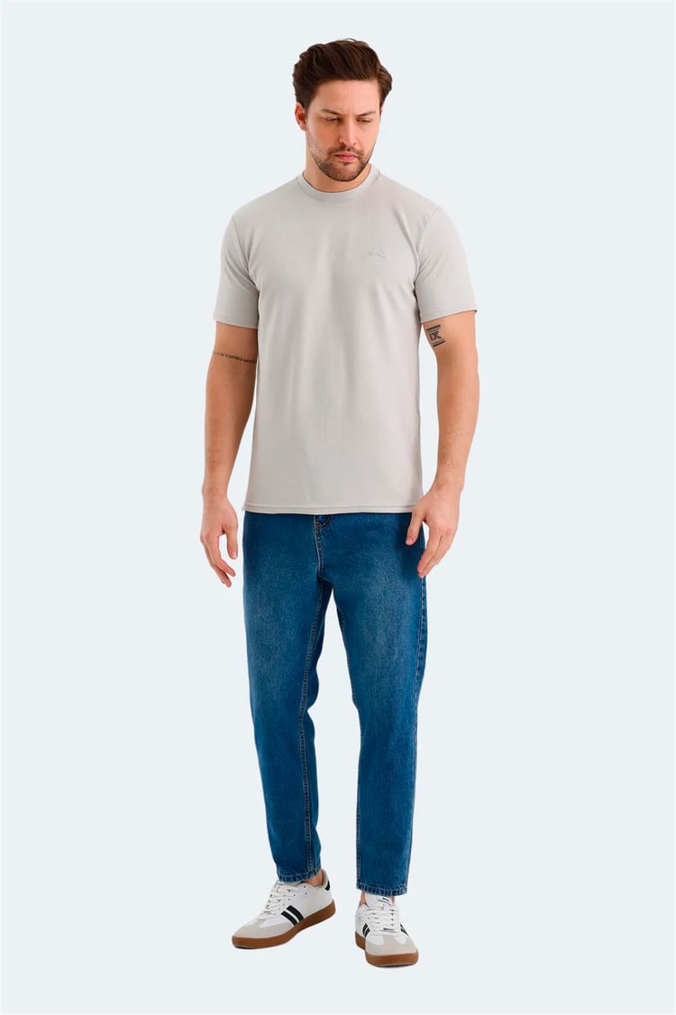 Slazenger Breeze Grı Erkek T-Shırt