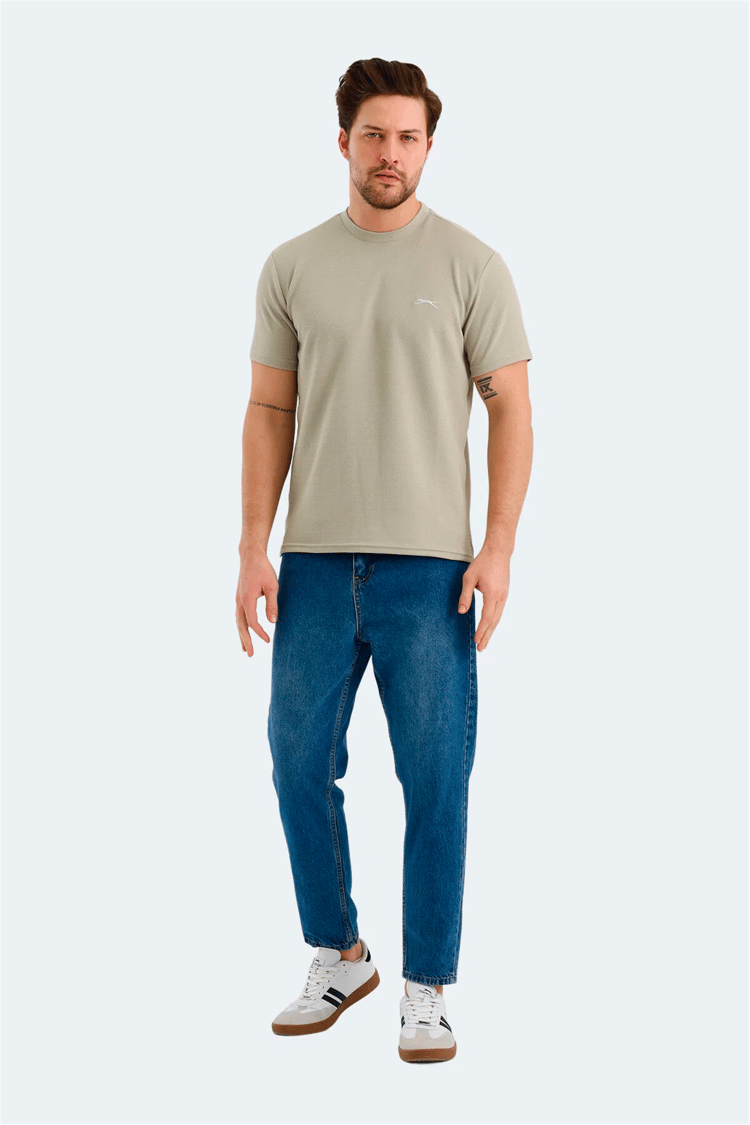 Slazenger Breeze Haki Erkek T-Shırt