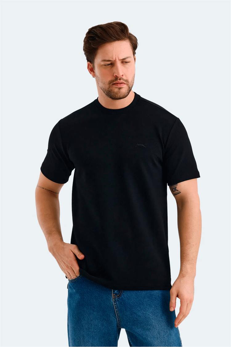 Slazenger Breeze Sıyah Erkek T-Shırt