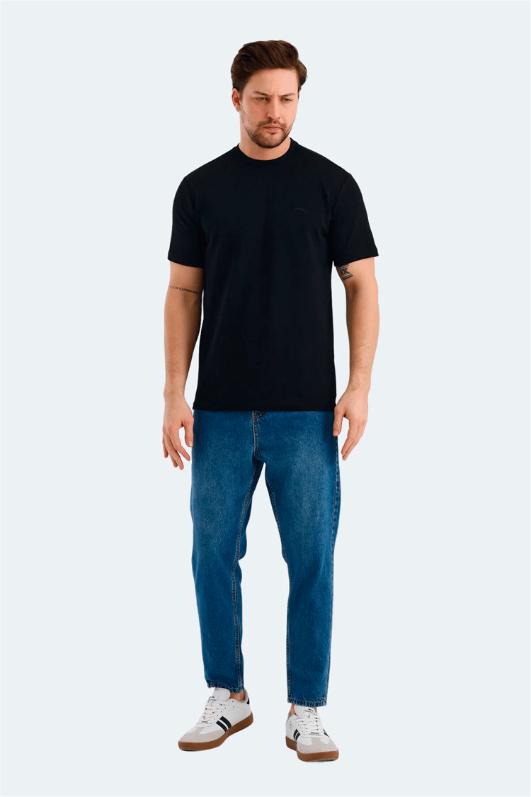 Slazenger Breeze Sıyah Erkek T-Shırt