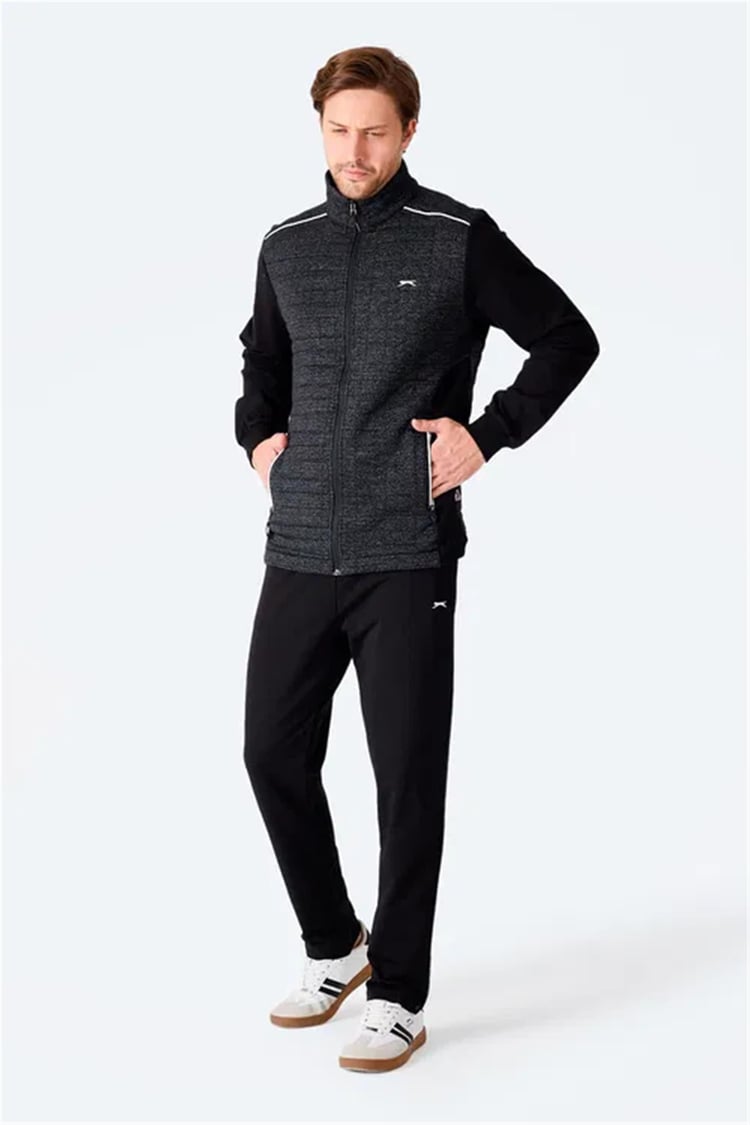 Slazenger Fıora Sıyah Erkek Esofman Takım