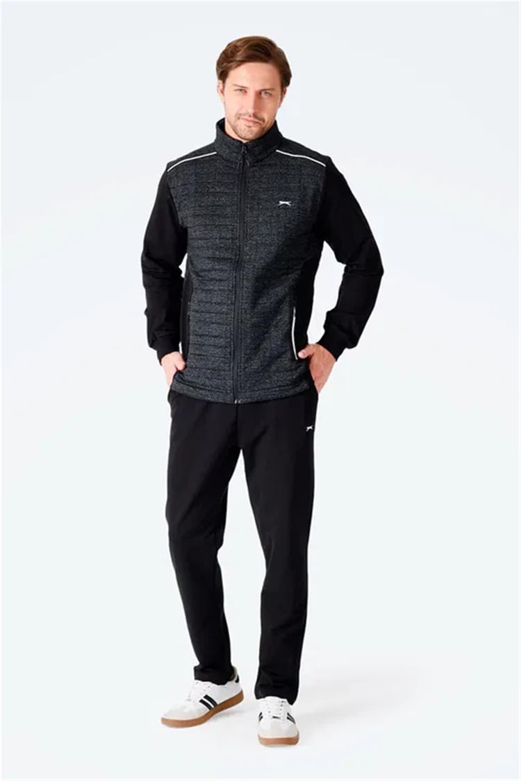 Slazenger Fıora Sıyah Erkek Esofman Takım
