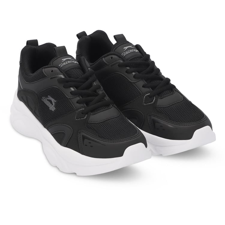 Slazenger Gıza Sıyah / Beyaz Mrd Kosu Ayakkabısı