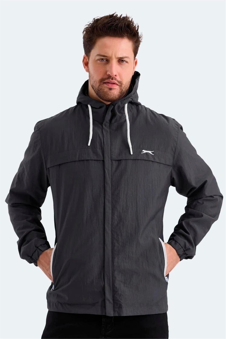 Slazenger Hanga Antrasıt Erkek Yagmurluk