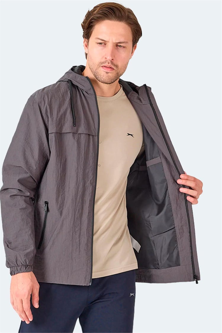 Slazenger Hanga Antrasıt Erkek Yagmurluk