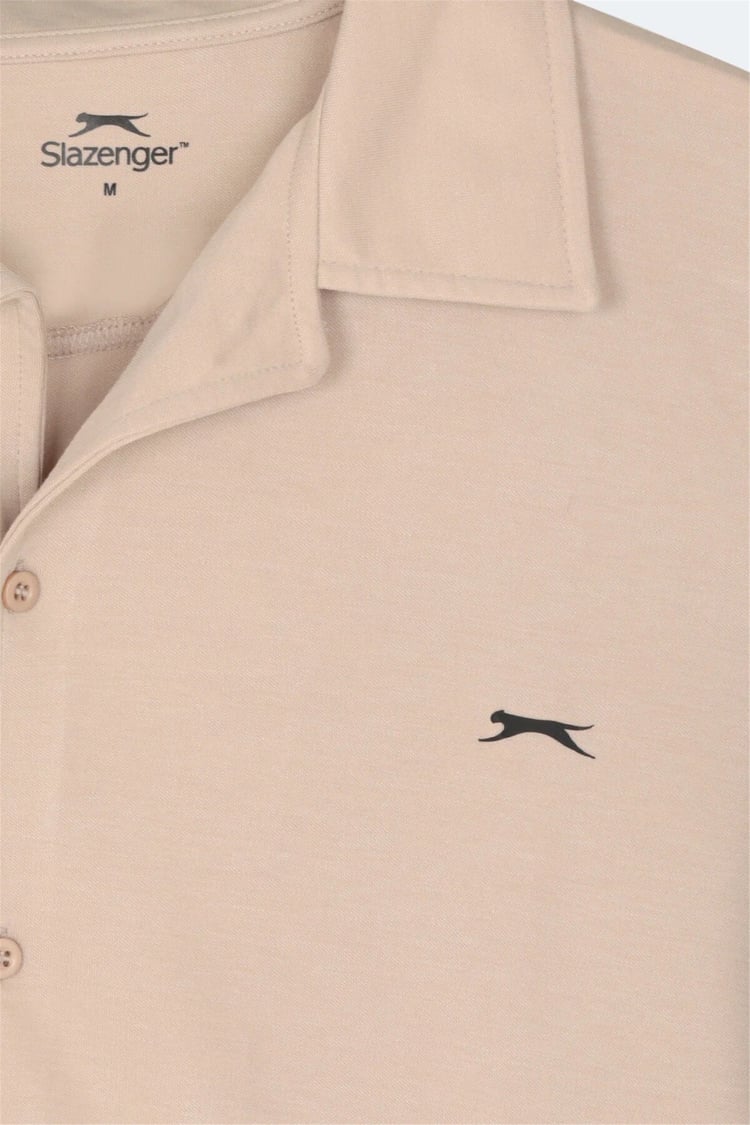 Slazenger Katelın Bej Erkek Gomlek