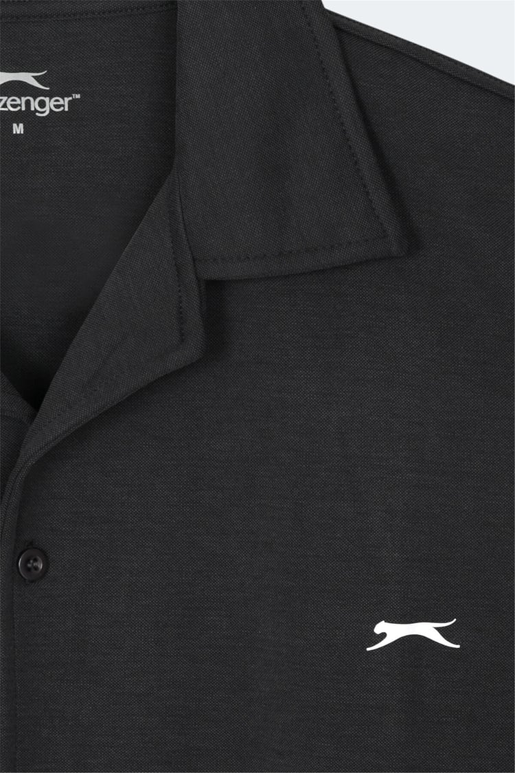 Slazenger Katelın Siyah Erkek Gomlek