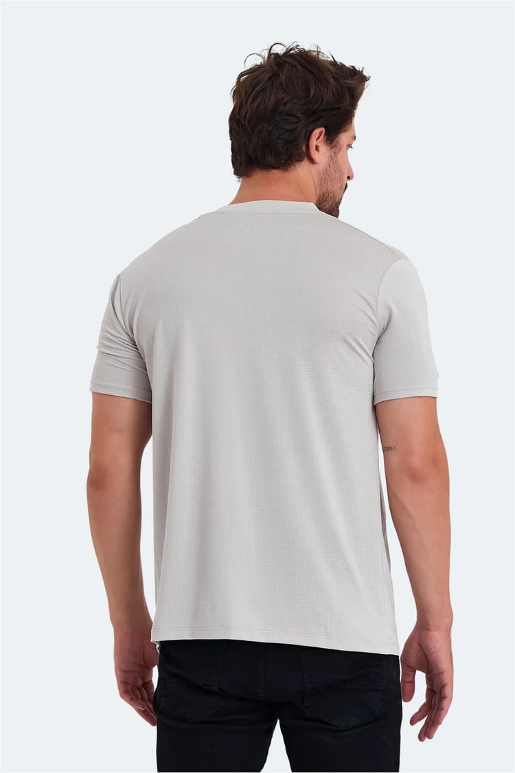Slazenger Katrıına Bej Erkek T-Shırt