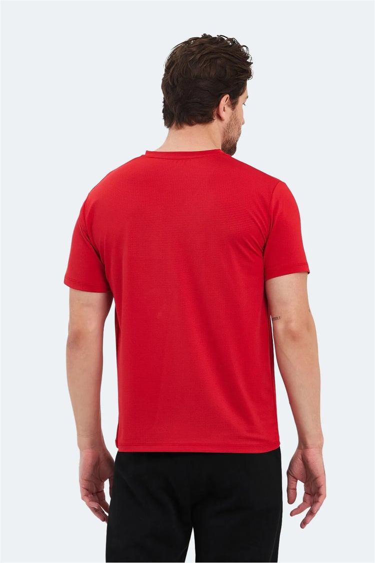 Slazenger Katrıına Kırmızı Erkek T-Shırt