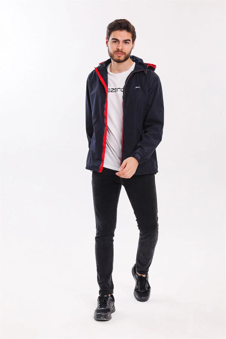 Slazenger Ofans Lacıvert Erkek Yagmurluk