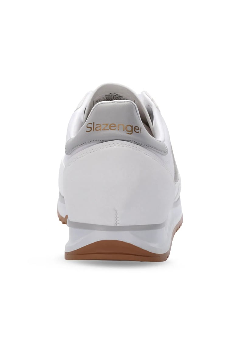Slazenger Oleks G Beyaz / Gri Garson Yuruyus Ayakkabısı