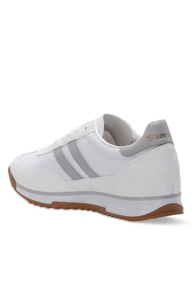Slazenger Oleks G Beyaz / Gri Garson Yuruyus Ayakkabısı