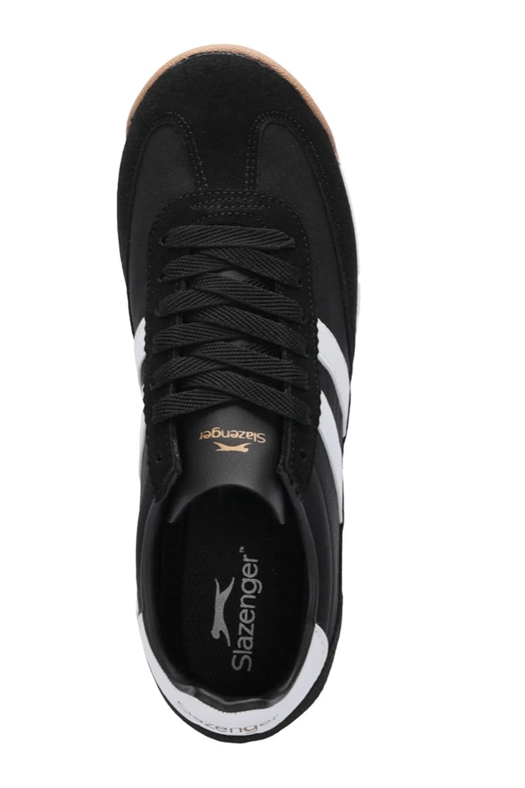 Slazenger Oleks G Sıyah / Beyaz Garson Yuruyus Ayakkabısı