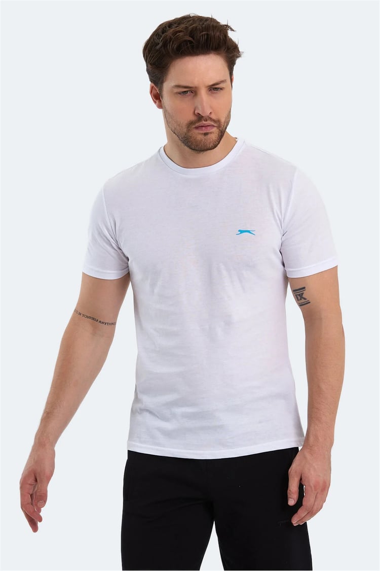 Slazenger Panco Beyaz  Erkek T-Shırt