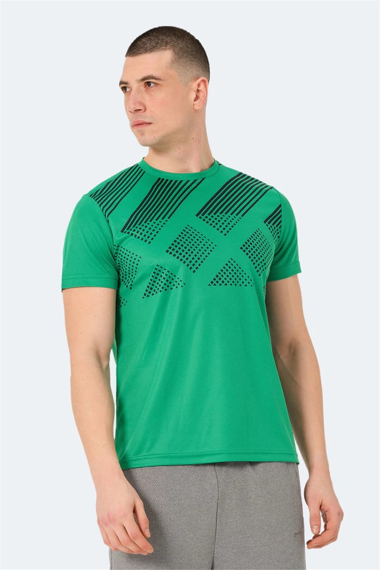 Slazenger Red In Yesıl Erkek T-Shırt