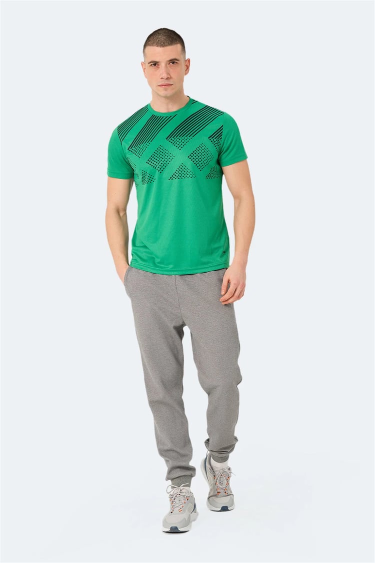 Slazenger Red In Yesıl Erkek T-Shırt