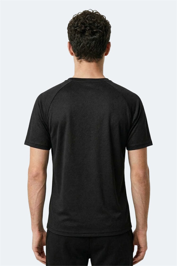 Slazenger Redtaıl Sıyah Erkek T-Shırt