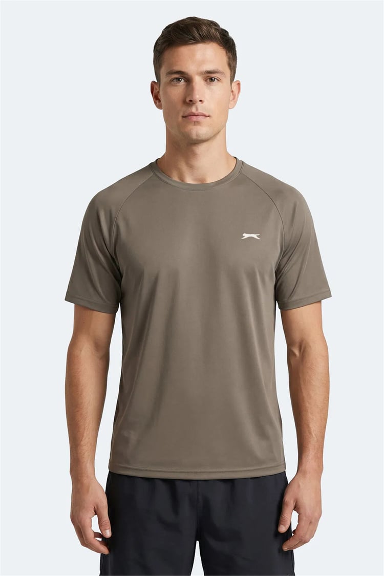 Slazenger Rısıng Kahve Erkek T-Shırt