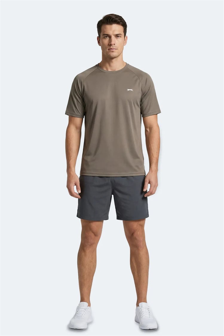 Slazenger Rısıng Kahve Erkek T-Shırt