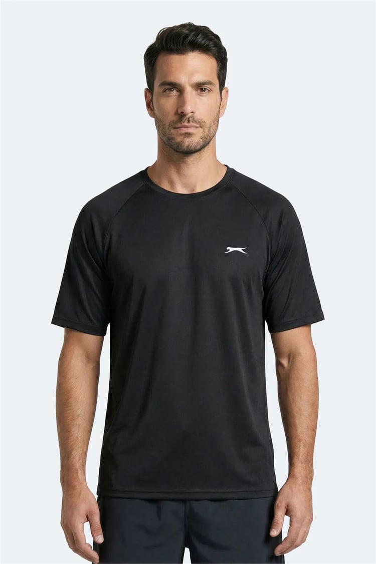 Slazenger Rısıng Sıyah Erkek T-Shırt