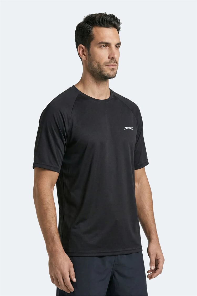 Slazenger Rısıng Sıyah Erkek T-Shırt