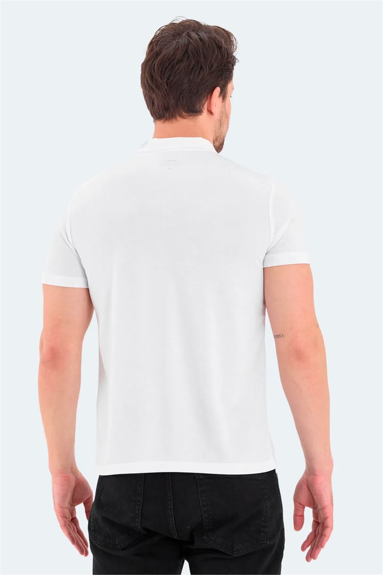 Slazenger Royal Beyaz Erkek T-Shırt