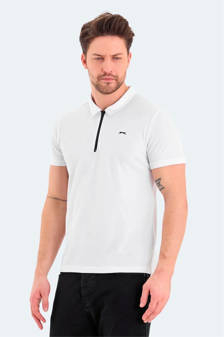 Slazenger Royal Beyaz Erkek T-Shırt