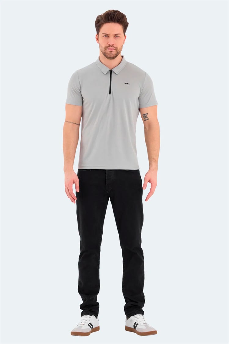 Slazenger Royal Grı Erkek T-Shırt