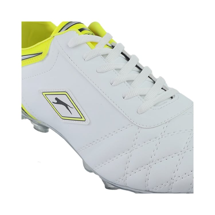 Slazenger Sa12Fe204-021 Beyaz Sarı Hugo Krampon Erkek Ayakkabı