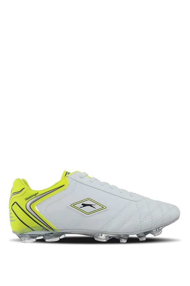 Slazenger Sa12Fe204-021 Beyaz Sarı Hugo Krampon Erkek Ayakkabı
