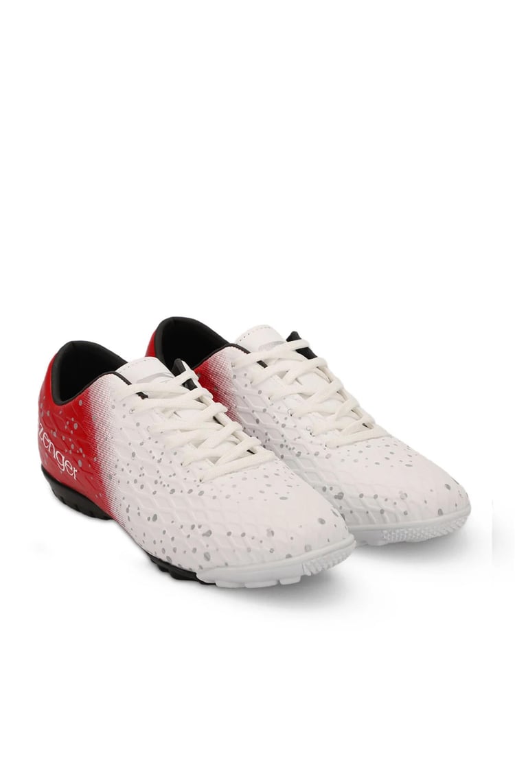 Slazenger Sa13Fk003-006 Hanıa Beyaz-Kırmızı Garson Halısaha