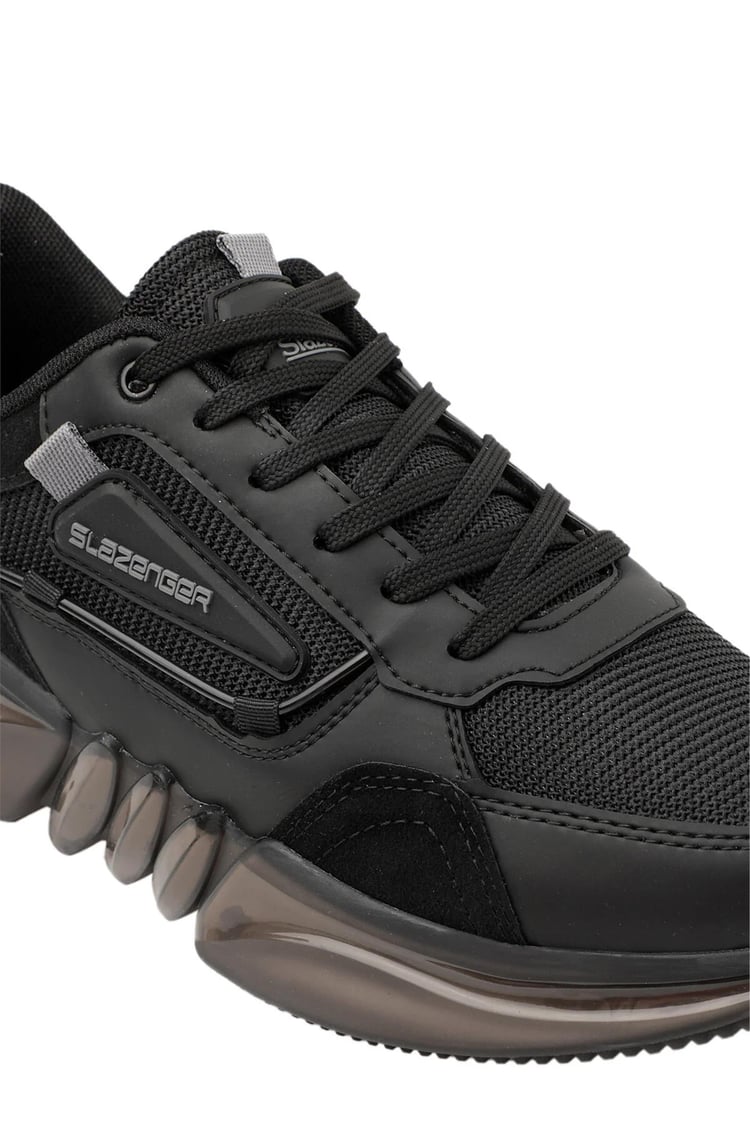 Slazenger Sa13Re023-596 Zenon Siyah Siyah Erkek Ayakkabı