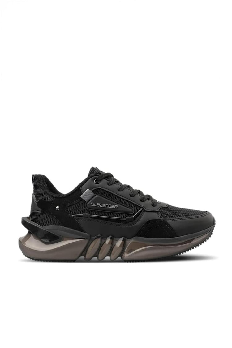 Slazenger Sa13Re023-596 Zenon Siyah Siyah Erkek Ayakkabı