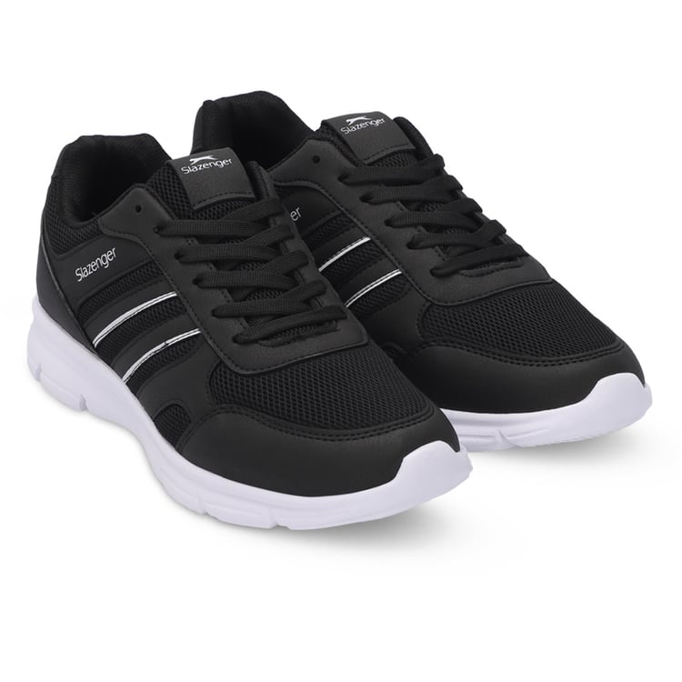 Slazenger Sa13Re060-510 Efrat M-Siyah Beyaz Erkek Koşu Ayakkabı