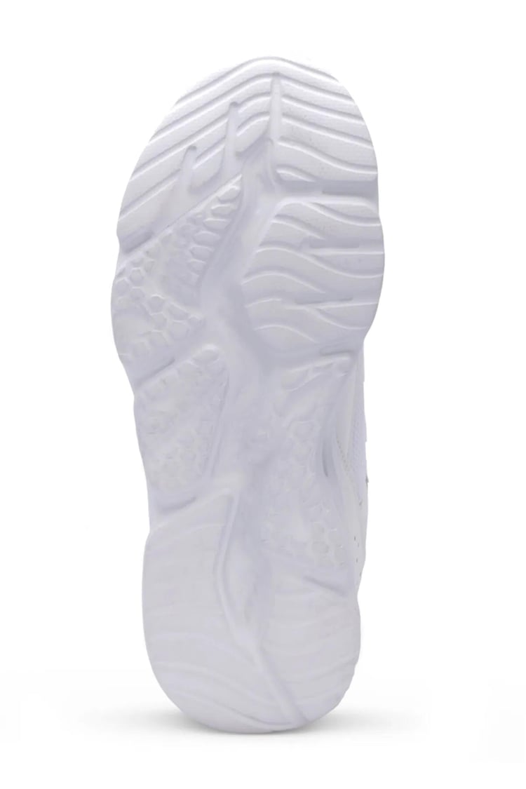 Slazenger Sa15Rk065-002 Omaha Beyaz / Grı Zenne Kosu Ayakkabısı