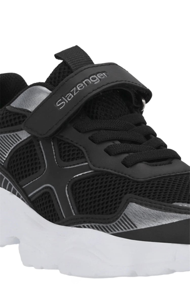 Slazenger Sa16Lf020-519 Fızzy Siyah / Gümüş Filet Unisex Günlük Ayakkabı
