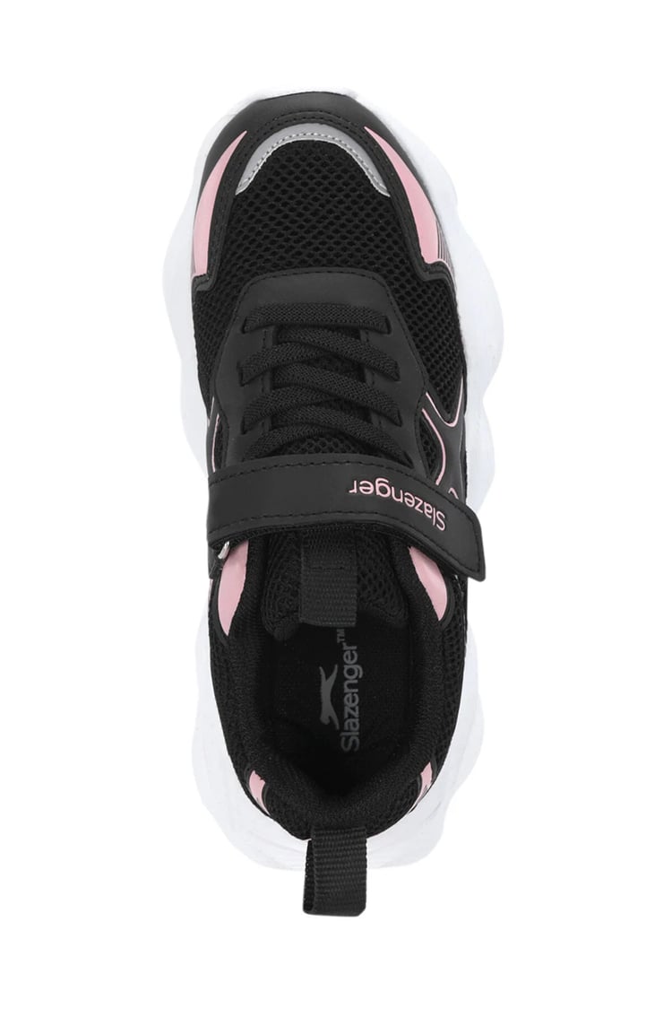 Slazenger Sa16Lf020-563 Fızzy Siyah / Pudra Filet Kız Çocuk Günlük Ayakkabı