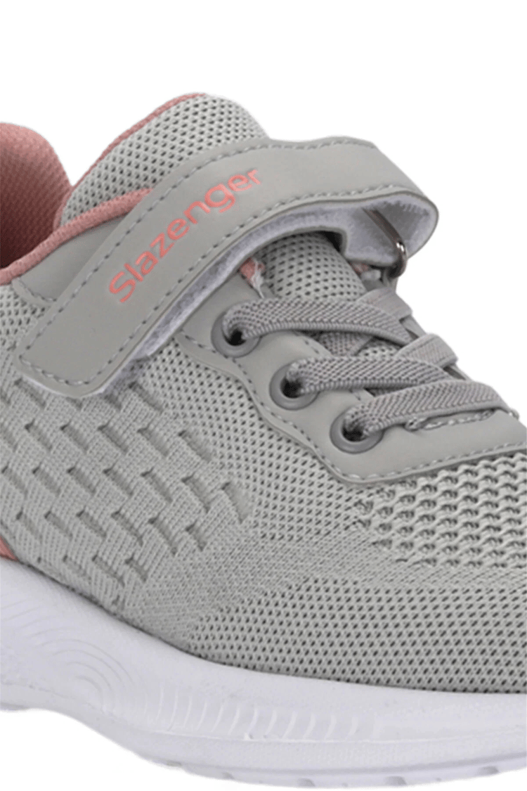 Slazenger SA16LF024-216 Flarex Gri / Püdra Filet Kız Çocuk Spor Ayakkabı