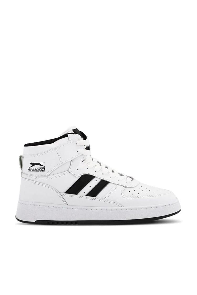 Slazenger Sa23Le017-005 Daphne Hıgh Beyaz-Siyah Erkek Sneaker Ayakkabı
