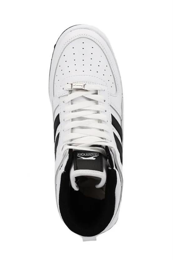 Slazenger Sa23Le017-005 Daphne Hıgh Beyaz-Siyah Erkek Sneaker Ayakkabı