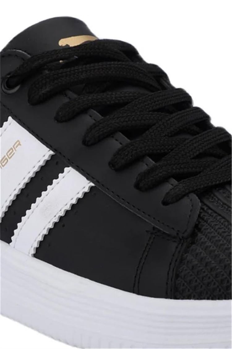 Slazenger Sa23Le050-510 Zeno M Siyah / Beyaz Erkek Sneaker