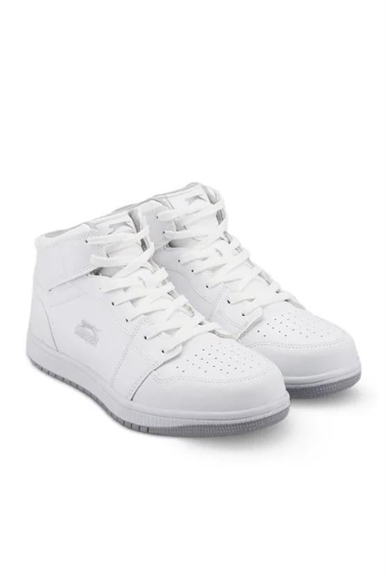 Slazenger Sa23Lk002-000W Labor Hıgh Beyaz-Beyaz Kadın Sneaker Ayakkabı