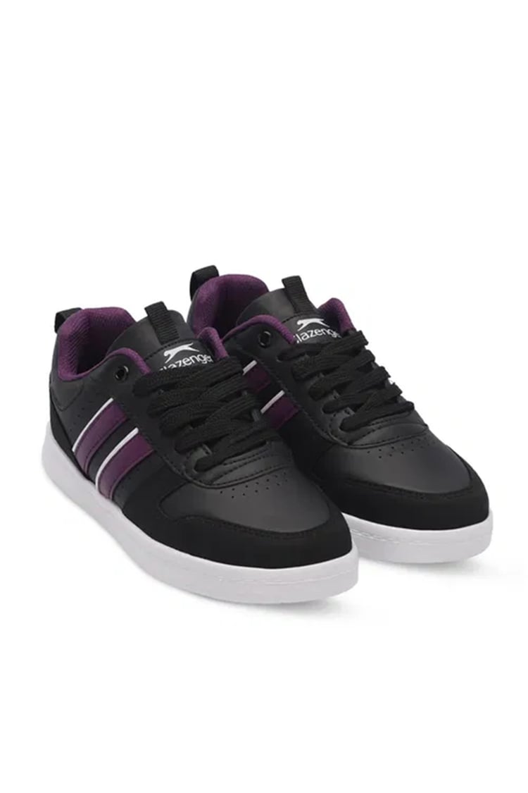 Slazenger Sa24Lk002-561 Identy Sıyah / Mor Garson Gunluk Ayakkabı