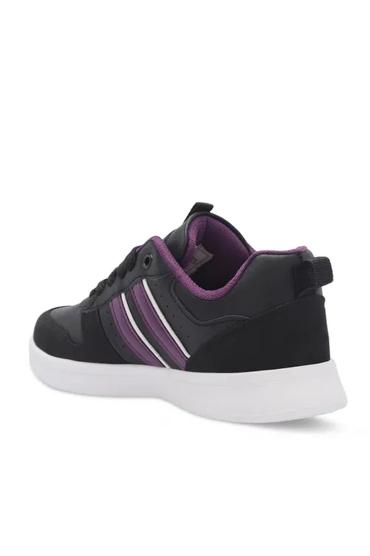 Slazenger Sa24Lk002-561 Identy Sıyah / Mor Garson Gunluk Ayakkabı