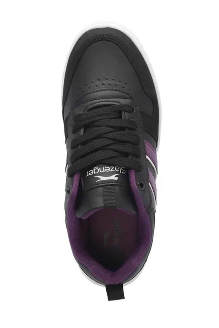 Slazenger Sa24Lk002-561 Identy Sıyah / Mor Garson Gunluk Ayakkabı