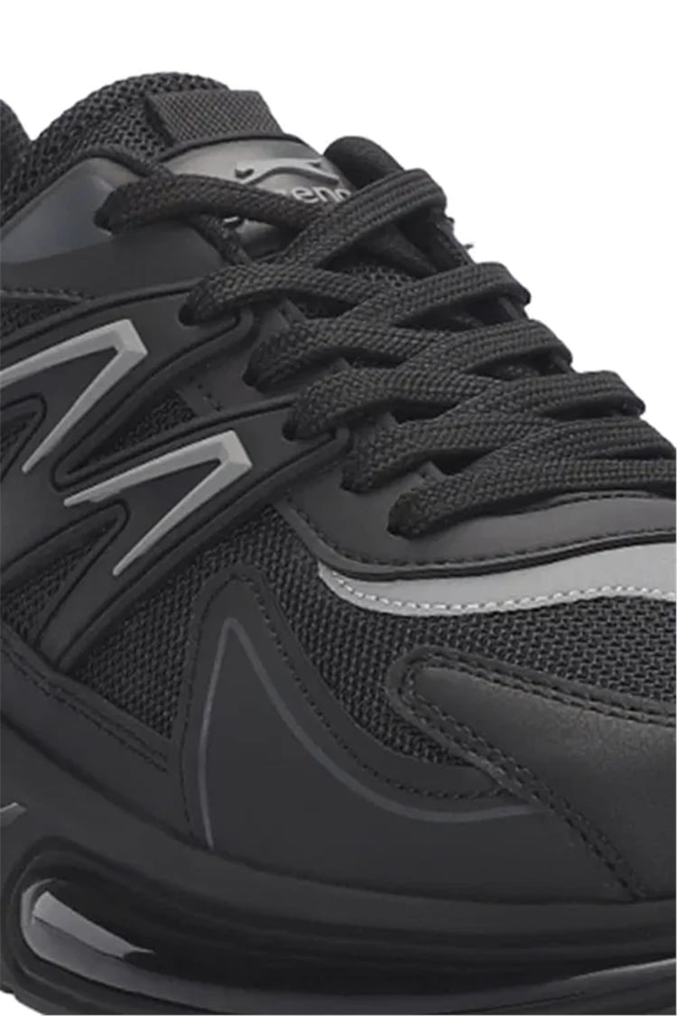 Slazenger Sa24Re010-518 Zıgor Sıyah / Fume Erkek Kosu Ayakkabısı